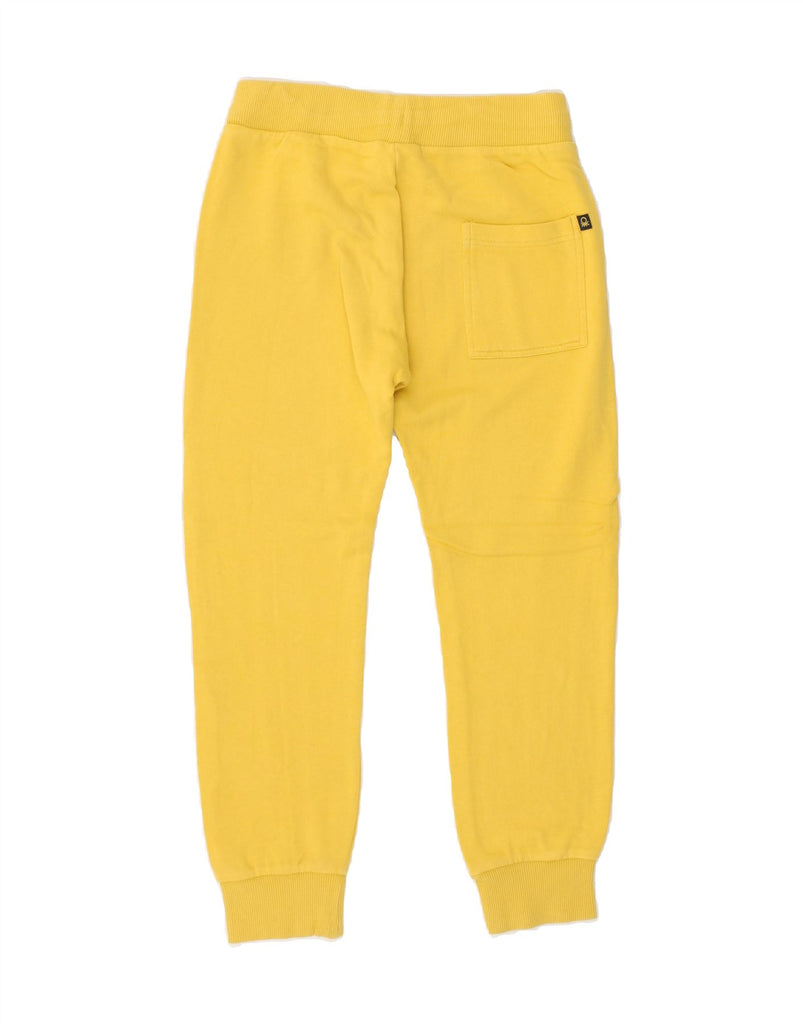 BENETTON Girls Tracksuit Trousers Joggers 9-10 Years Yellow | Vintage Benetton | Thrift | Second-Hand Benetton | Used Clothing | Messina Hembry 