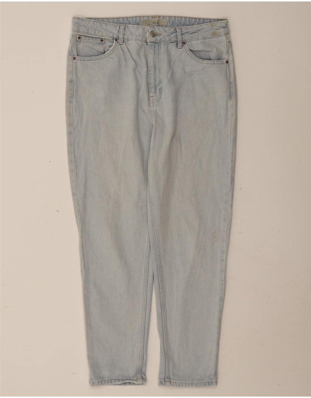 Topshop Womens Tapered Jeans W32 L26 Blue Cotton