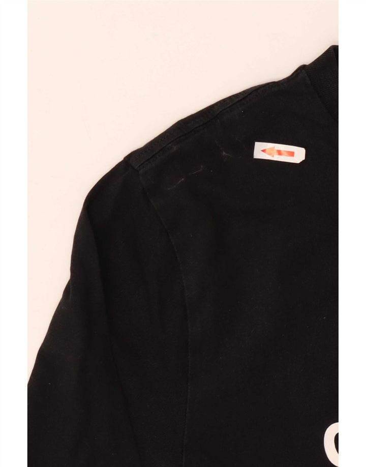 Carhartt Mens Graphic T-Shirt Top Small Black Cotton
