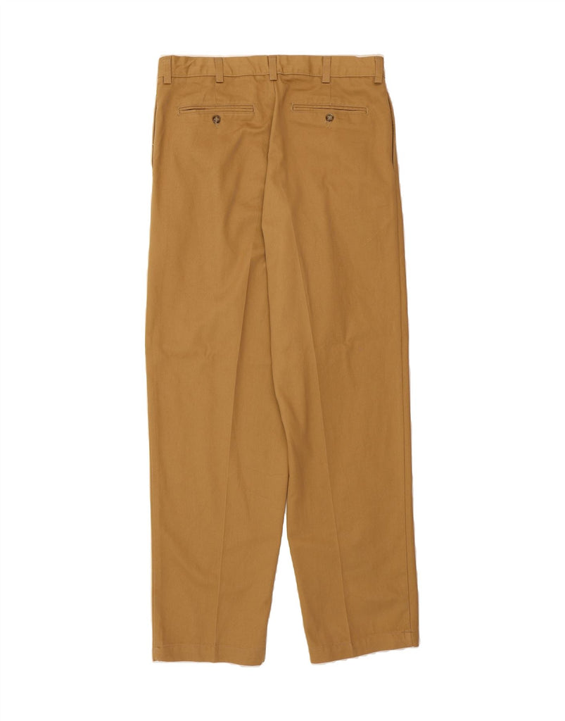 L.L.BEAN Mens Natural Fit Pegged Chino Trousers W35 L34 Beige Cotton Vintage L.L.Bean and Second-Hand L.L.Bean from Messina Hembry 