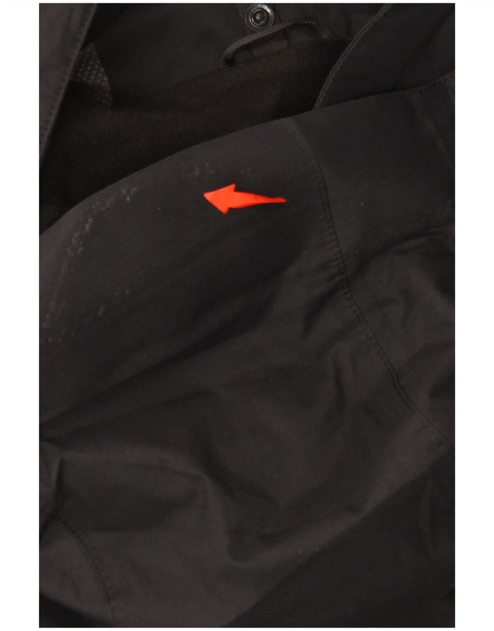 THE NORTH FACE Mens Hooded Rain Jacket UK 40 Large Black Polyester