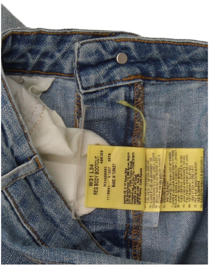 Wrangler Womens Skinny Jeans W31 L30 Blue Cotton