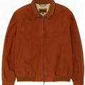 Milestone Mens Leather Jacket IT 52 XL Brown