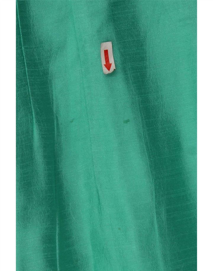 Vintage Womens Maxi Dress UK 8 Small Green