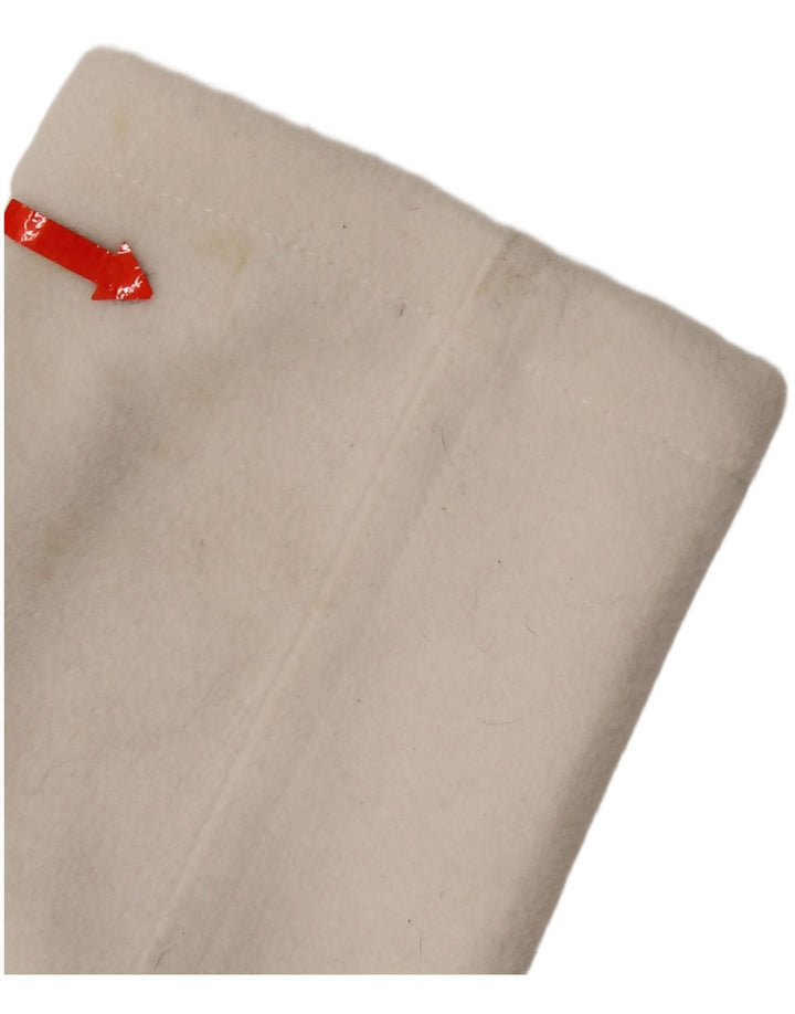 Zara Womens 4 Button Crop Blazer Jacket UK 10 Small White Polyester