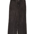 Zara Womens High Rise Wide Leg Jeans EU 40 Medium W30 L34 Black