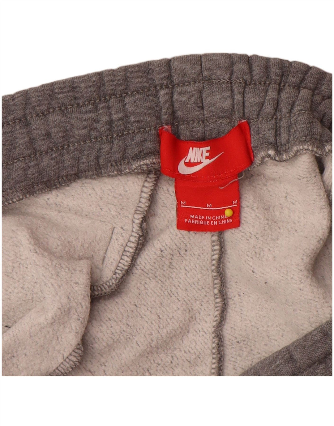 Nike Mens Tracksuit Trousers Joggers Medium  Grey Flecked Cotton