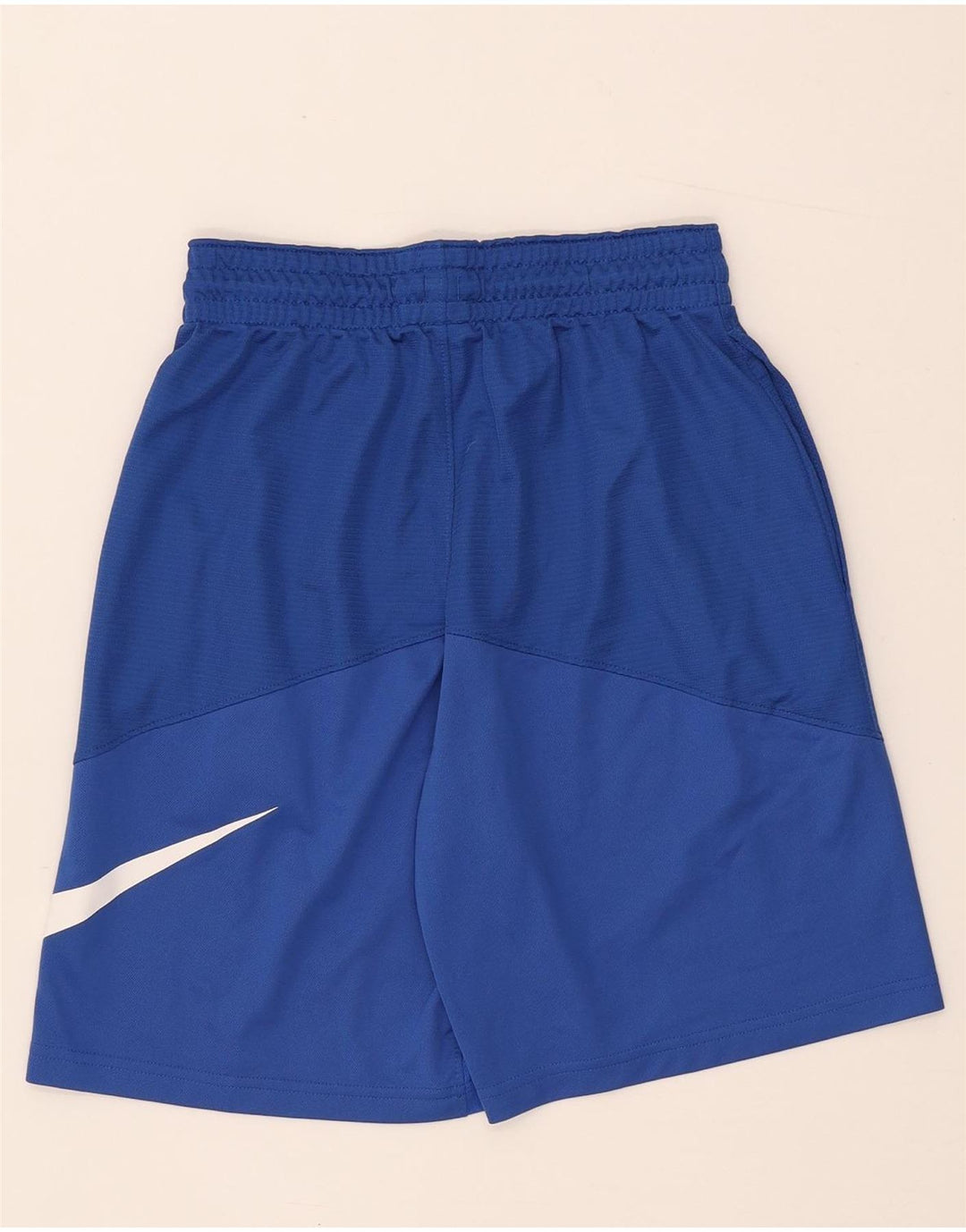 Nike Mens Dri Fit Graphic Sport Shorts Small  Blue Polyester