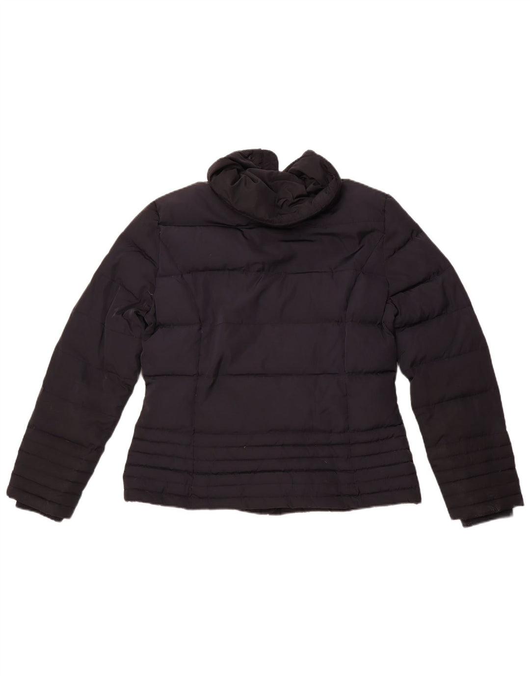 PUFFA Womens Padded Jacket UK 16 Large Black Polyester