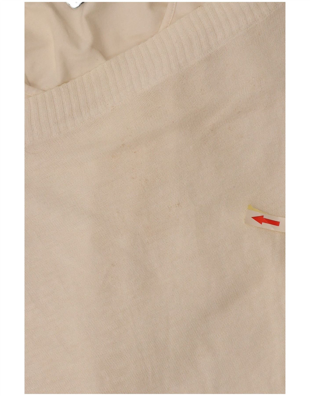 Kappa Womens Boat Neck Jumper Sweater UK 18 XL White