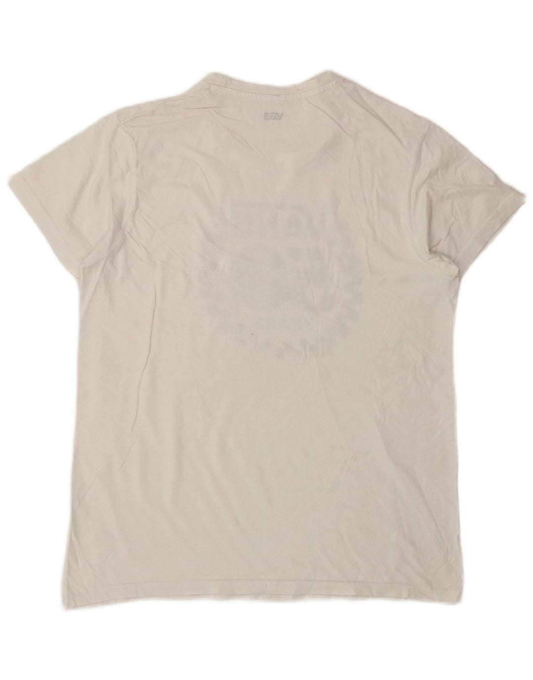 Vans Mens Graphic T-Shirt Top Small White