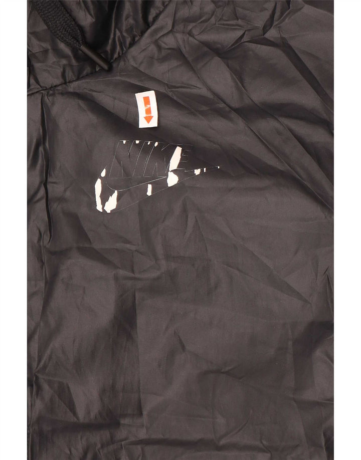 Nike Womens Hooded Reversible Padded Jacket UK 10 Small Black