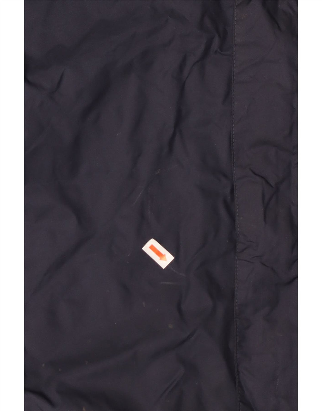 Adidas Mens Hooded Windbreaker Jacket UK 42 XL Navy Blue Polyester