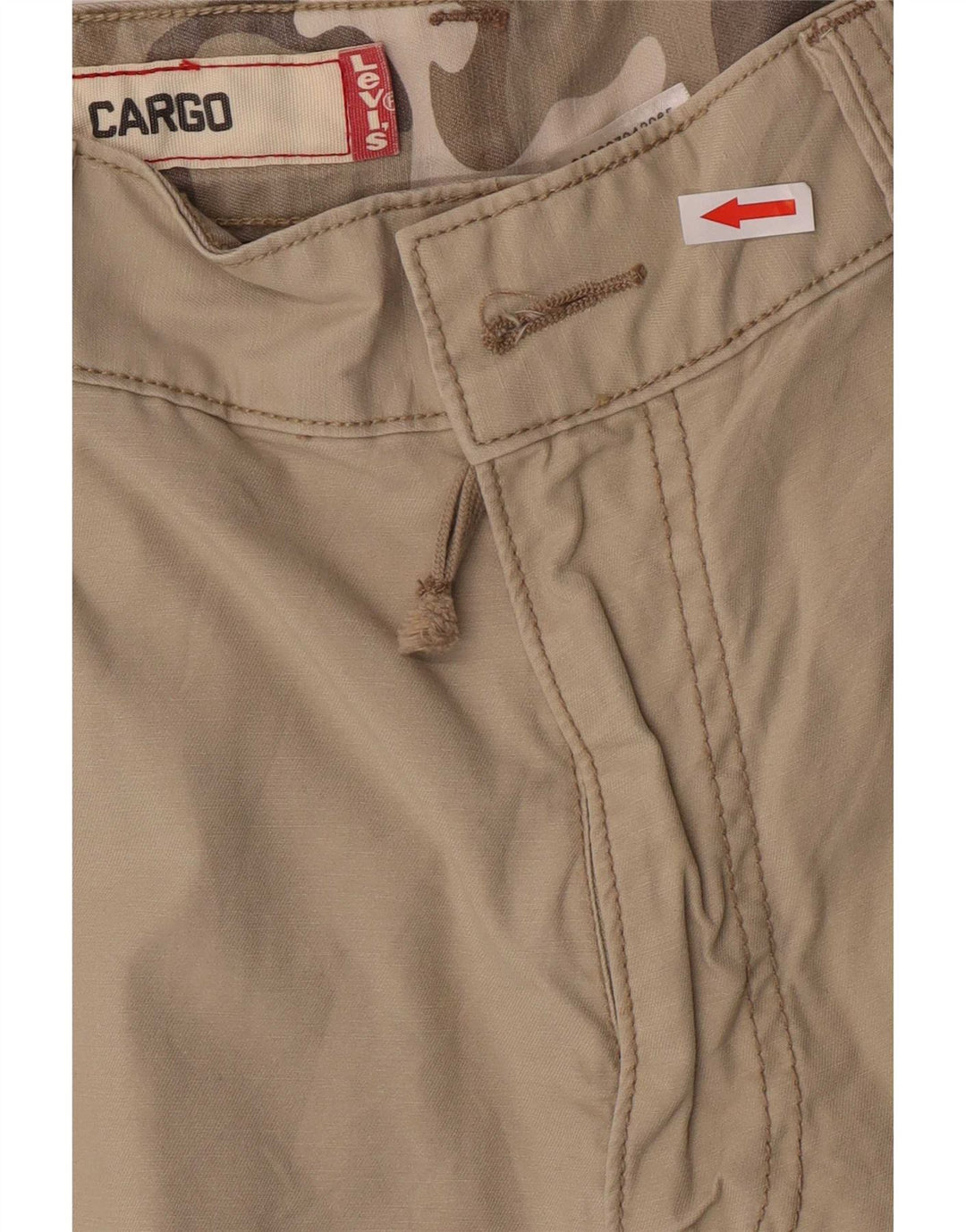 Levi's Mens Cargo Shorts Medium W32 Khaki Cotton