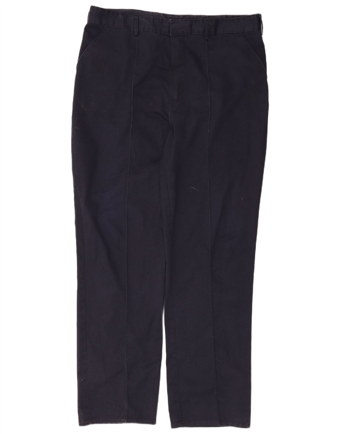 Dickies Mens Redhawk Straight Cargo Trousers W42 L33 Navy Blue Polyester