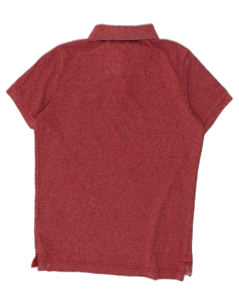 SUPERDRY Mens Slim Polo Shirt Large Red Polyester | Vintage Superdry | Thrift | Second-Hand Superdry | Used Clothing | Messina Hembry 