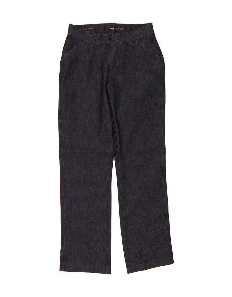 LEE Womens Straight Jeans US 6 Medium W30 L32 Navy Blue Cotton Vintage Lee and Second-Hand Lee from Messina Hembry 