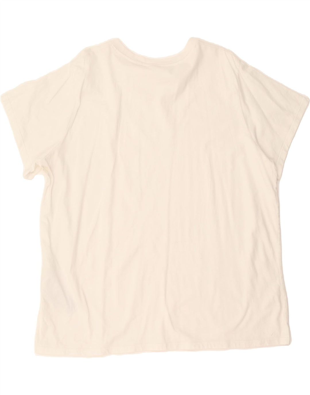 LEVI'S Womens T-Shirt Top UK 22 3XL White Cotton Vintage Levi's and Second-Hand Levi's from Messina Hembry 