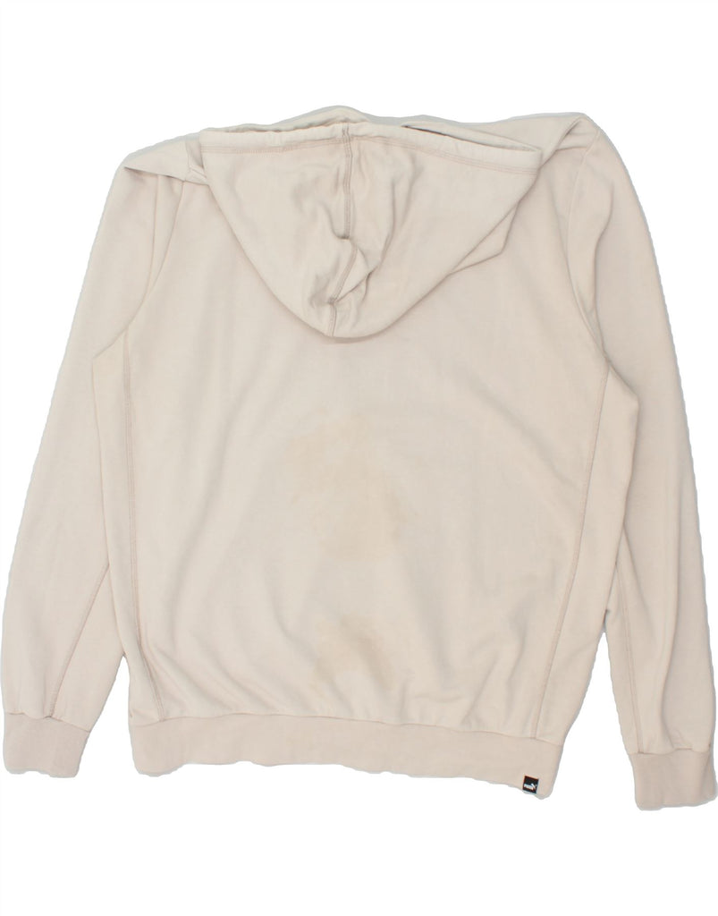 PUMA Mens Zip Hoodie Sweater XL Grey Cotton | Vintage Puma | Thrift | Second-Hand Puma | Used Clothing | Messina Hembry 