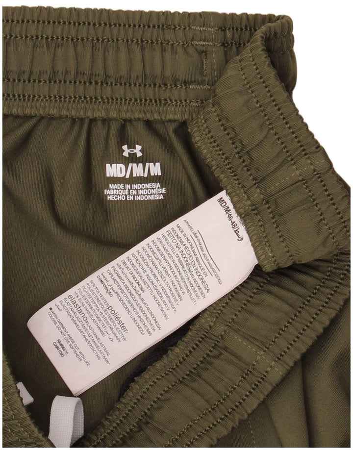 Under Armour Mens Tracksuit Trousers Medium  Khaki Polyester