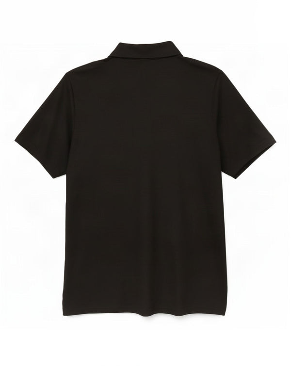 Adidas Mens Aeroready Polo Shirt Large Black Polyester