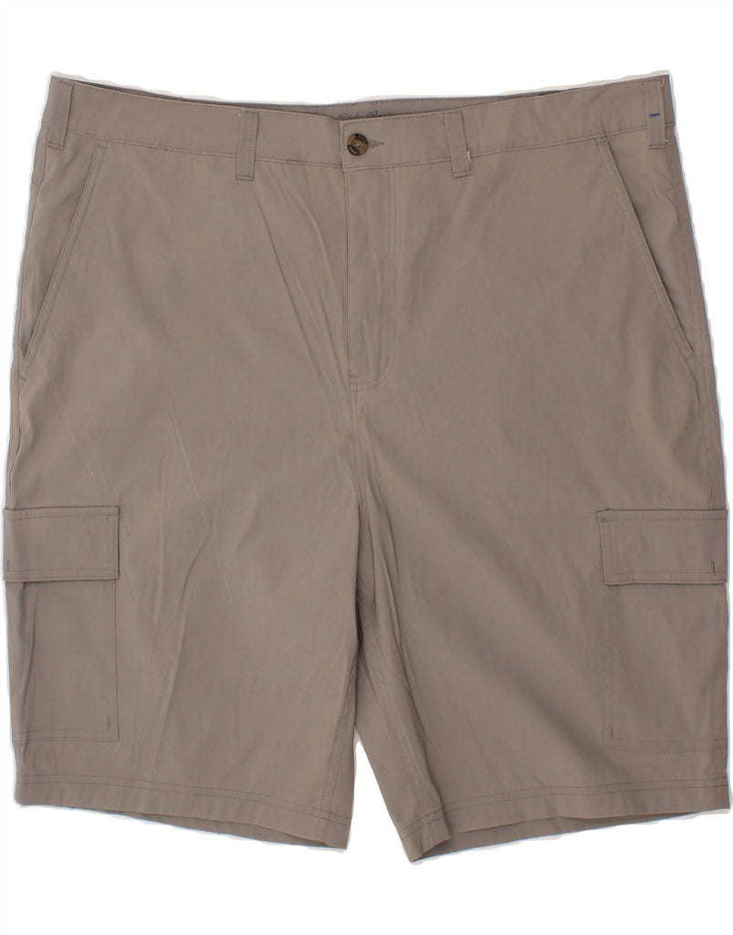 EDDIE BAUER Mens Cargo Shorts W42  2XL Grey Nylon Vintage Eddie Bauer and Second-Hand Eddie Bauer from Messina Hembry 