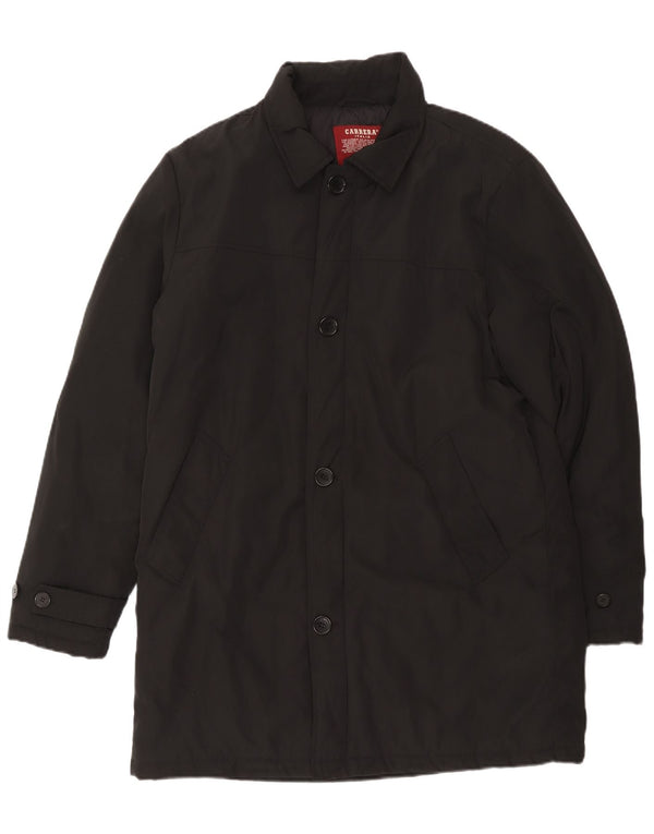 Carrera Mens Padded Coat UK 42 XL Black Polyester