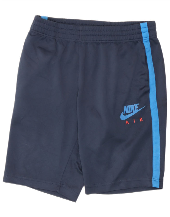 Nike Mens Sport Shorts Medium  Navy Blue Colourblock Polyester