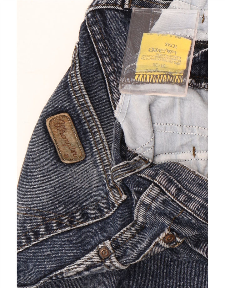 Wrangler Mens Texas Straight Jeans W31 L30 Blue Cotton