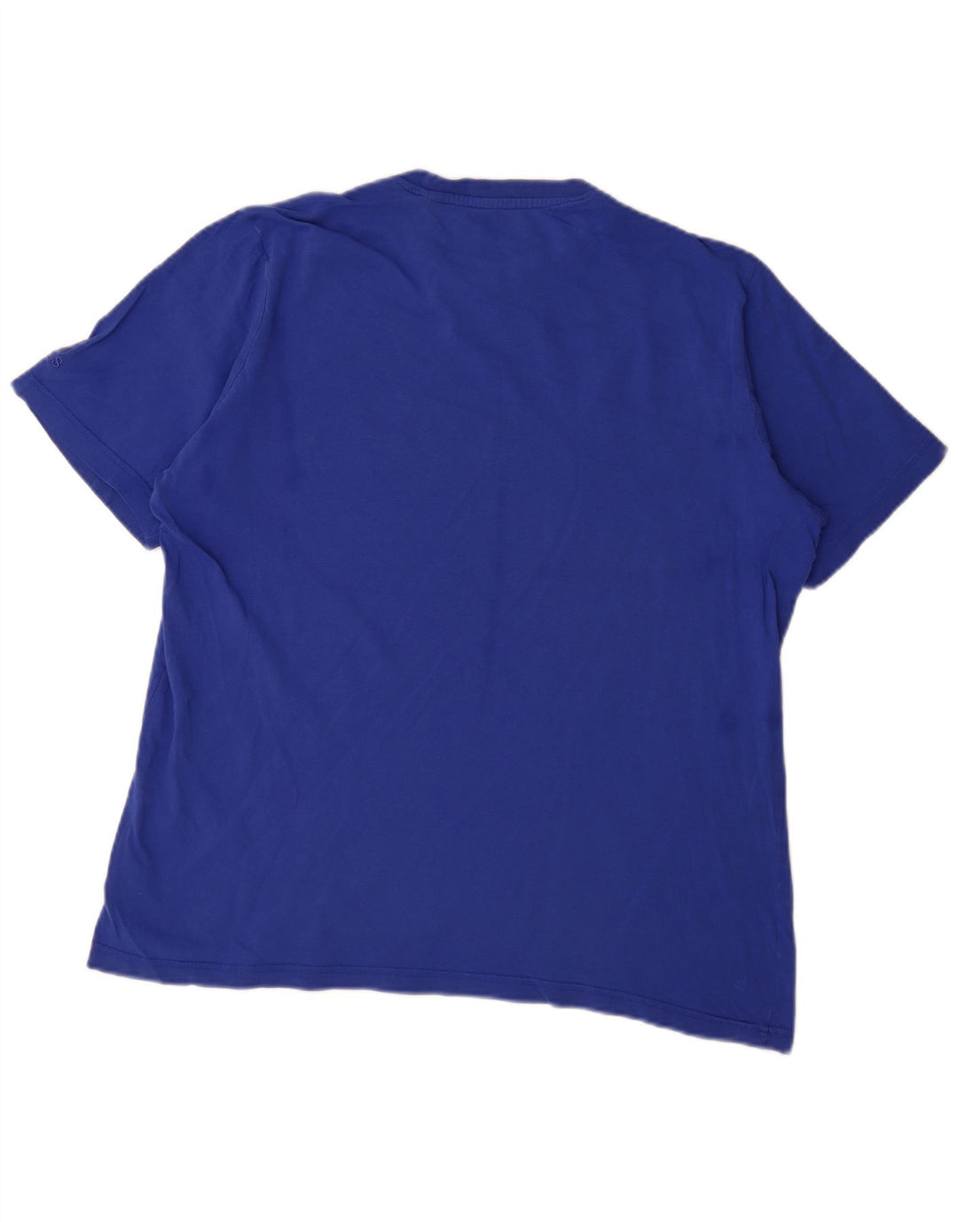 Adidas Mens Graphic T-Shirt Top Large Blue Cotton