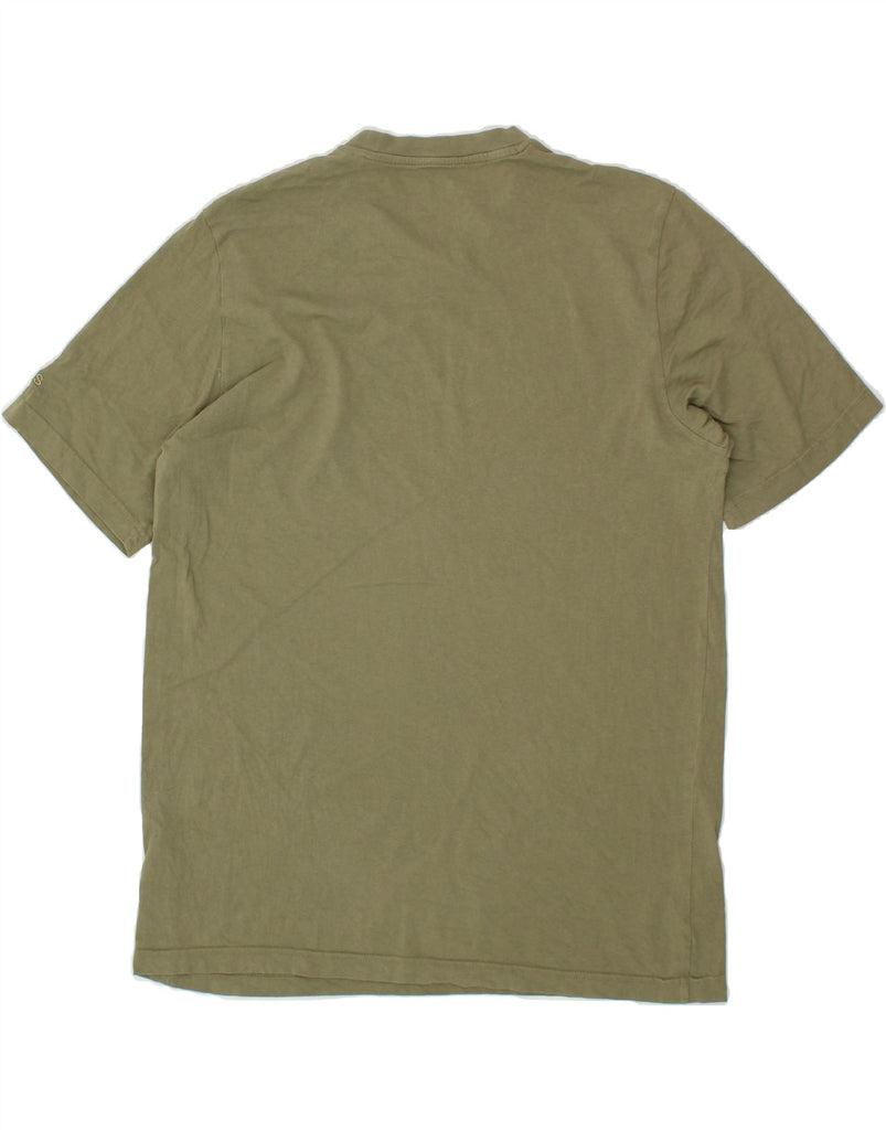 ADIDAS Mens Graphic T-Shirt Top Medium Khaki Cotton Vintage Adidas and Second-Hand Adidas from Messina Hembry 