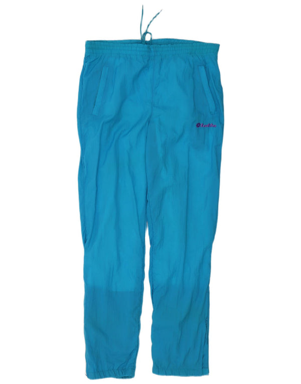 Lotto Mens Tracksuit Trousers Joggers Large Blue Polyester