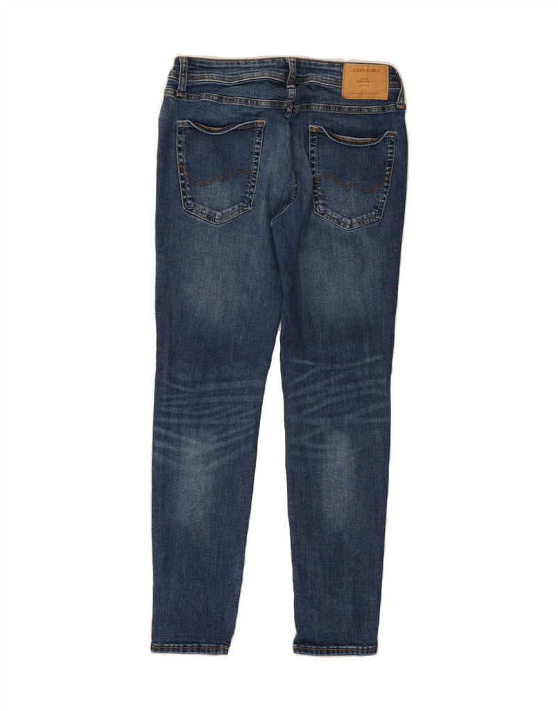 JACK & JONES Mens Liam Skinny Jeans W34 L30 Blue Cotton Vintage Jack & Jones and Second-Hand Jack & Jones from Messina Hembry 