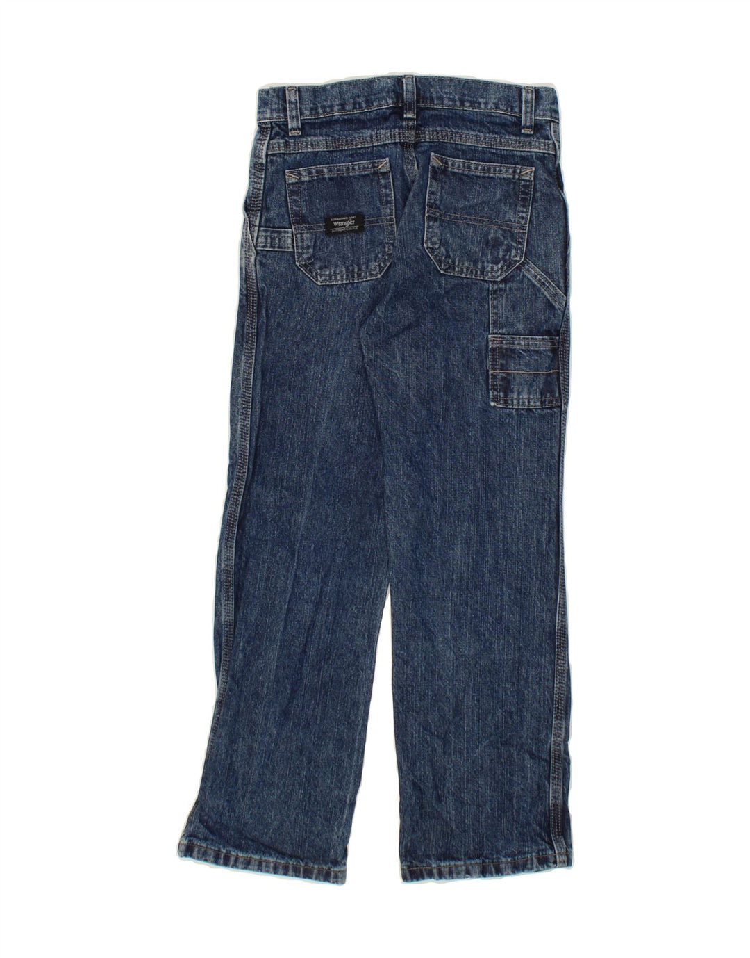 WRANGLER Boys Regular Straight Jeans 9-10 Years W26 L26  Blue Cotton Vintage Wrangler and Second-Hand Wrangler from Messina Hembry 