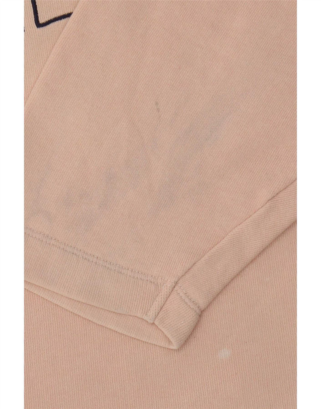 Benetton Womens Graphic Oversized Sweatshirt Jumper UK 14 Medium Pink