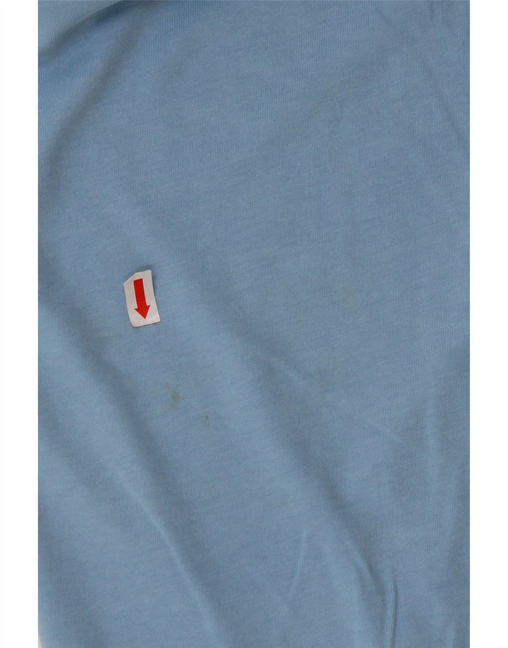 ESPRIT Mens T-Shirt Top Large Blue Cotton