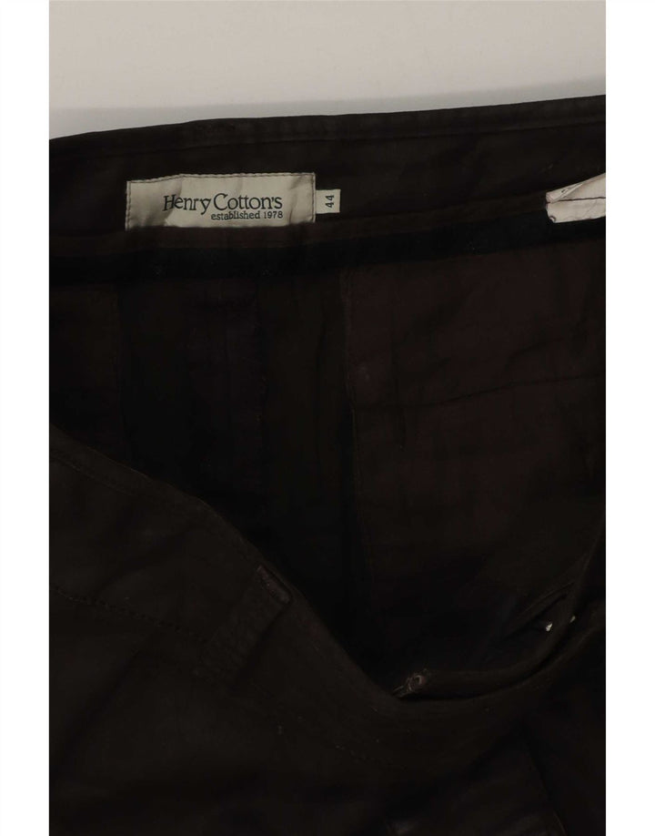 Henry Cottons Womens Midi Skirt IT 44 Medium W32 Brown