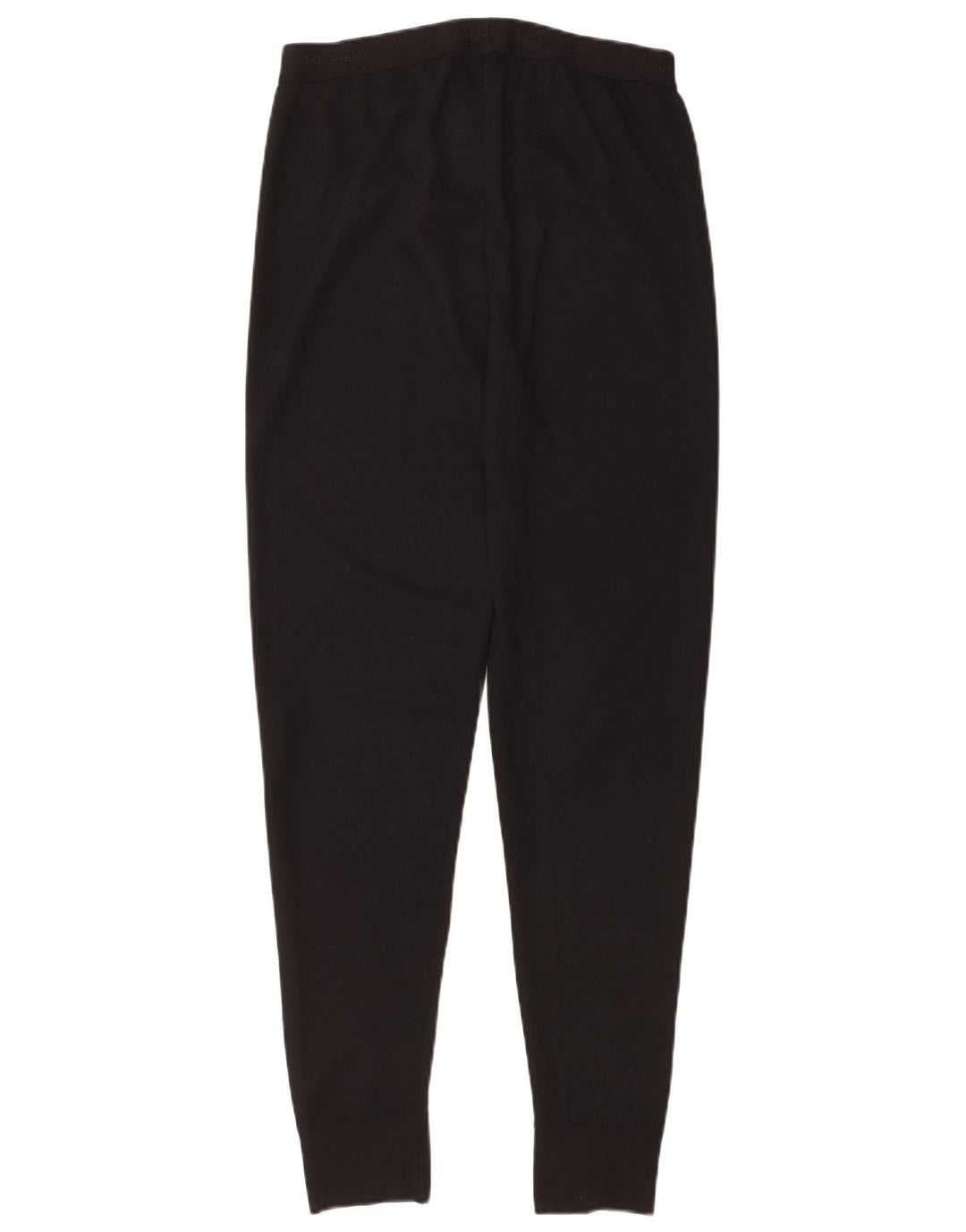 COLUMBIA Womens Leggings UK 14 Medium  Black Polyester