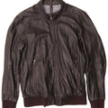 CONBIPEL Mens Leather Jacket IT 52 Large Black Leather