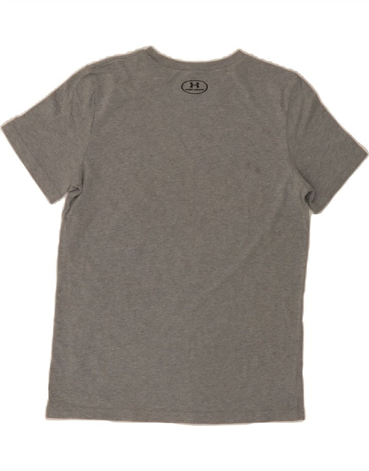 UNDER ARMOUR Boys Texas Graphic T-Shirt Top 11-12 Years Large  Grey Vintage Under Armour and Second-Hand Under Armour from Messina Hembry 