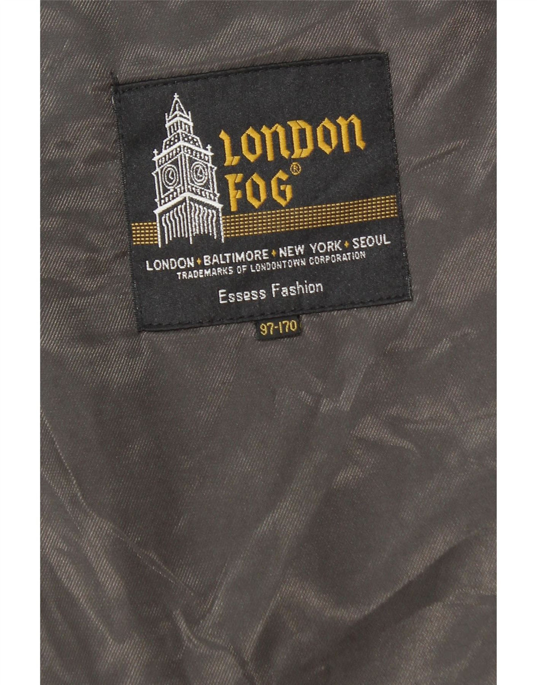 London Fog Mens Liner Gilet UK 38 Medium Black