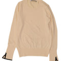 ZARA Womens Crew Neck Jumper Sweater UK 8 Small Beige