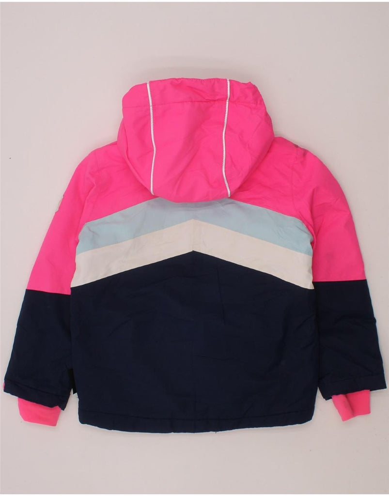 NORTHVILLE Girls Windbreaker Jacket 4-5 Years Multicoloured Colourblock Vintage Northville and Second-Hand Northville from Messina Hembry 