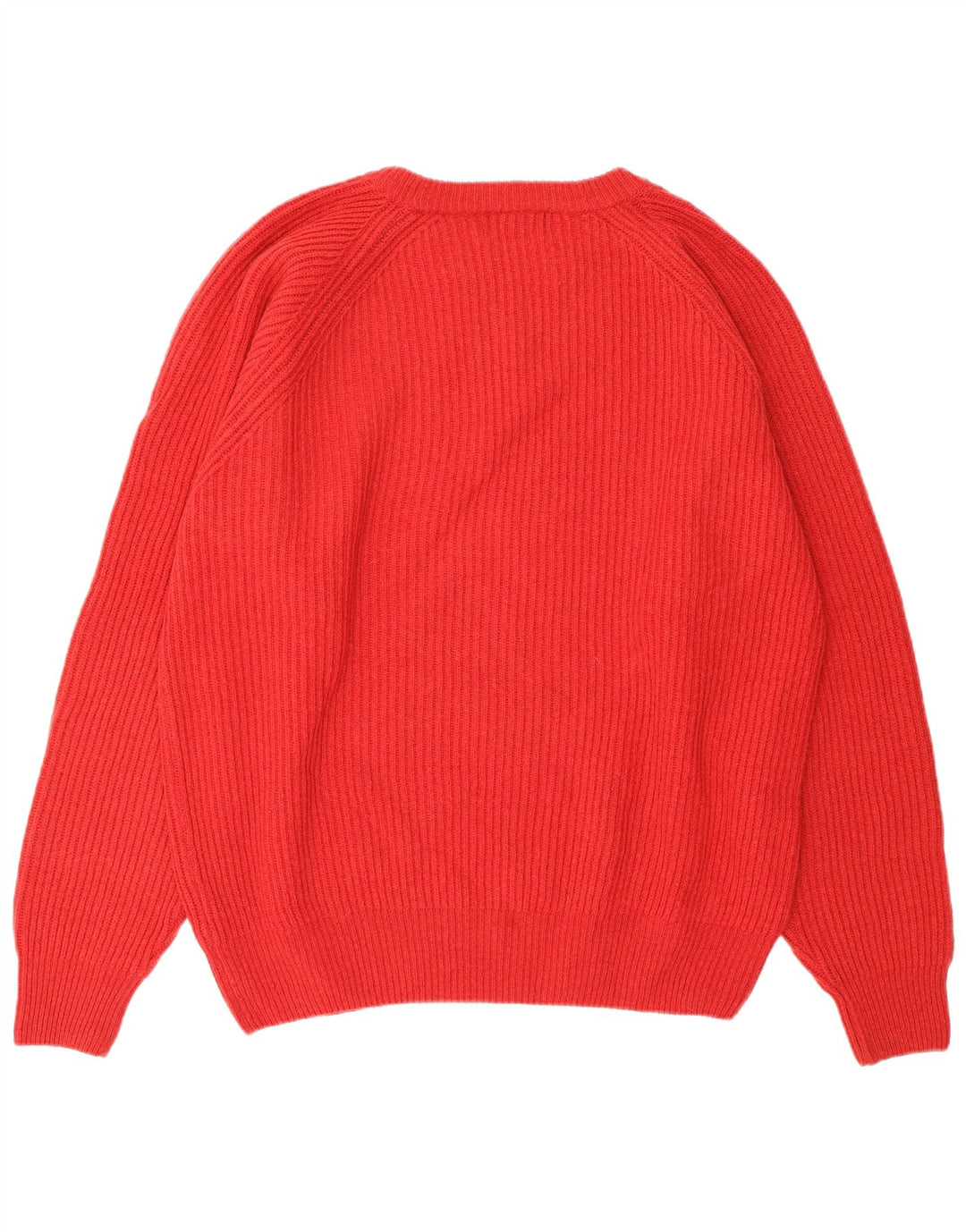 KAPPA Mens Crew Neck Jumper Sweater Large Red Wool