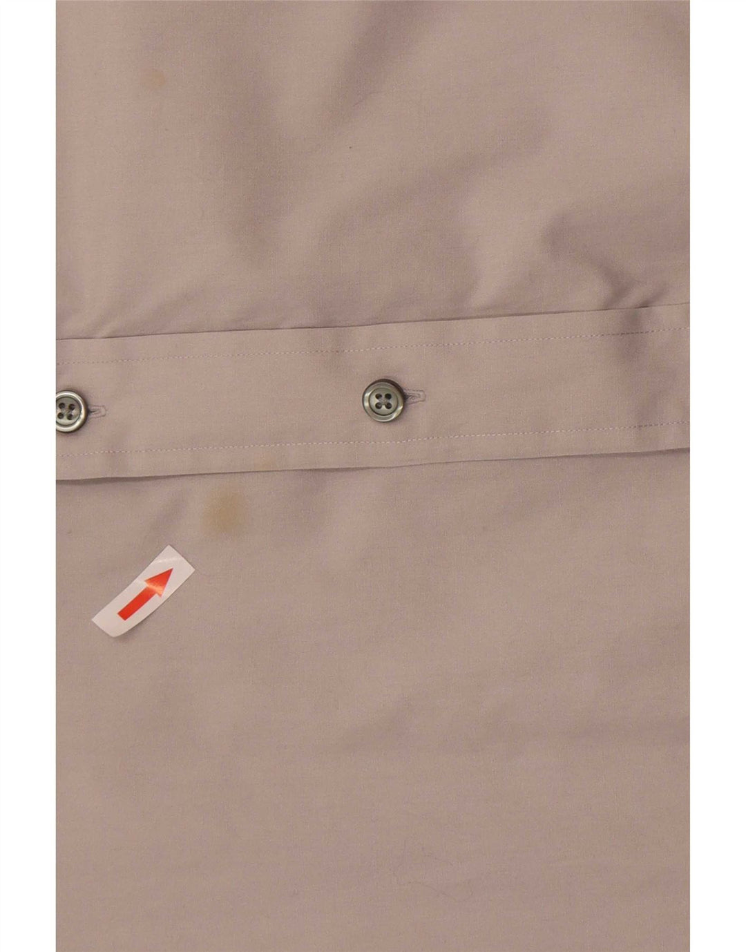 Nautica Mens Shirt Size 17 XL Grey Cotton