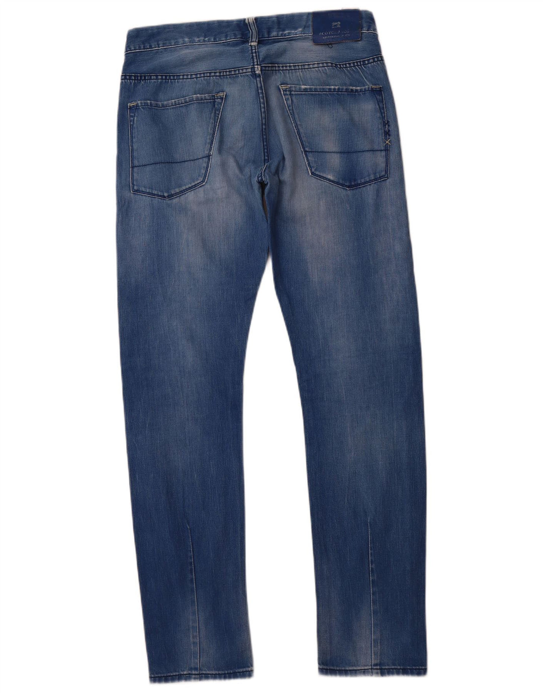 SCOTCH & SODA Mens Slim Jeans W32 L34 Blue Cotton
