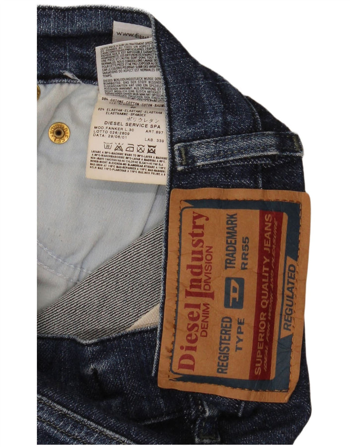 Diesel Womens Bootcut Jeans W27 L30 Blue Cotton