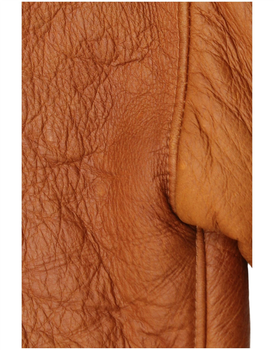 Anfor Womens Shearling Jacket IT 44 Medium Brown Shearling