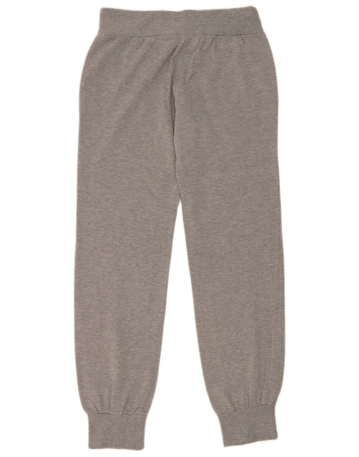 Kappa Womens Tracksuit Trousers Joggers UK 12 Medium Grey Cotton