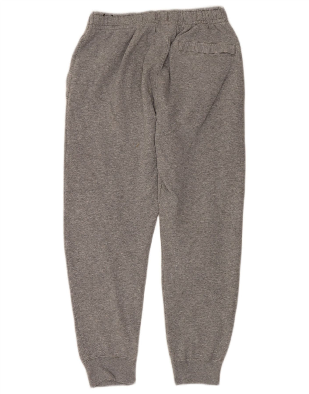 NIKE Womens Tracksuit Trousers Joggers UK 10 Small Grey Cotton